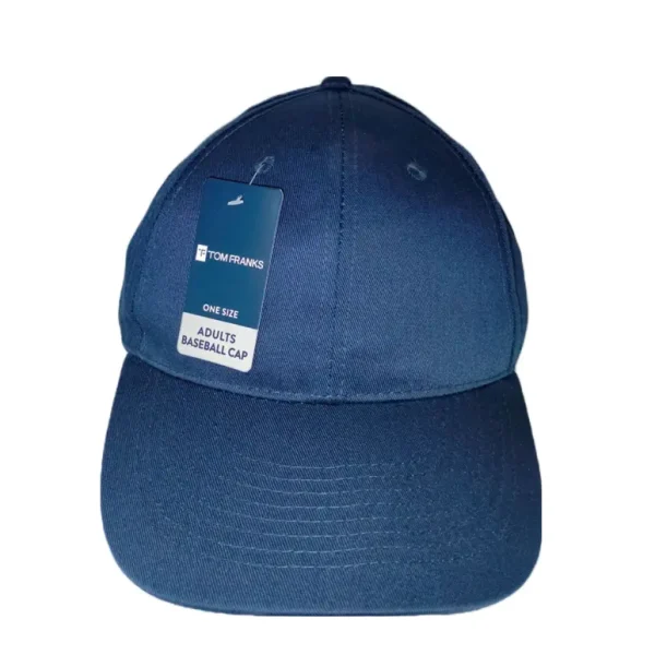 TOM FRANKS ADULT BASEBALL CAP - NAVY BLUE