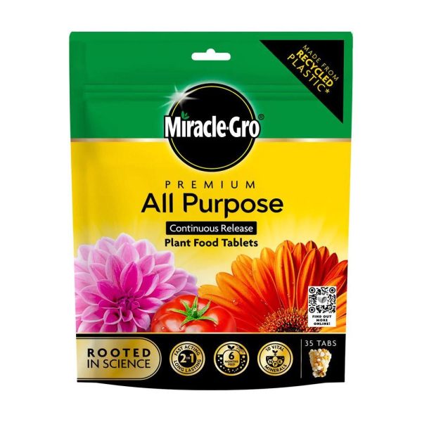 MIRACLE GRO ALL PURPOSE CONTINUOUS RELEASE TABS 35