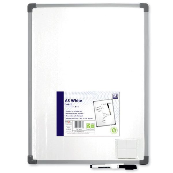 ANKER STATIONERY A3 WHITE BOARD WITH PEN