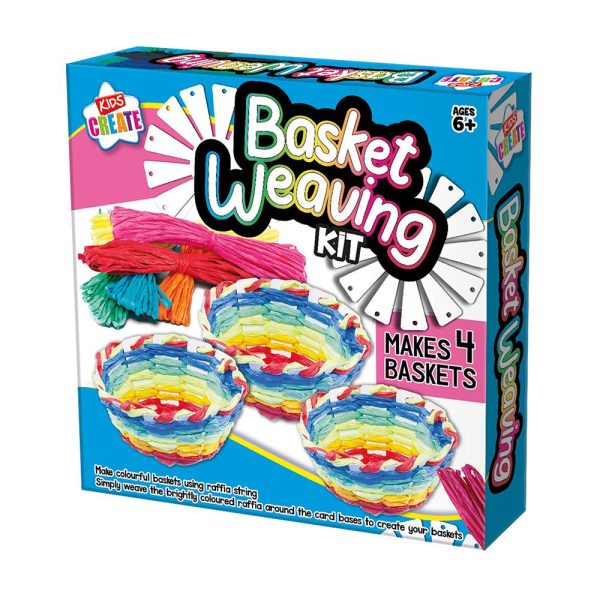 KIDS CREATE BASKET WEAVING KIT