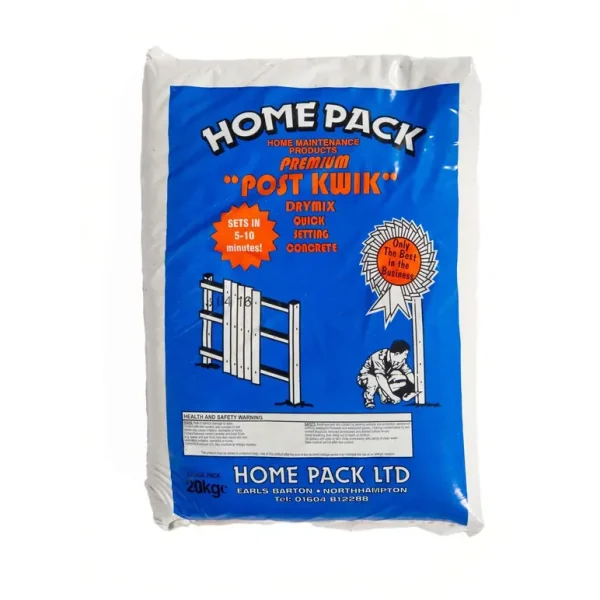 HOMEPACK PREMIUM POST KWIK DRYMIX QUICK SETTING CONCRETE 20KG