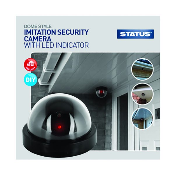 STATUS LED DUMMY SECURITY CAMERA WITH LED INDICATOR