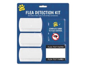 KINGDOM PET / DOG / CAT FLEA COMB WITH FLEA DETECTION KIT