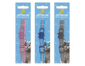 KINGDOM PET CAT COLLAR WITH BELL