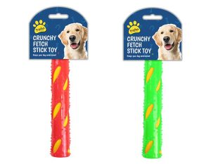 KINGDOM CRUNCHY FETCH STICKY PET DOG TOY