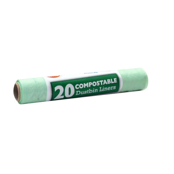 KINGFISHER COMPOSTABLE / BIODEGRADBLE BIN LINERS 10L PACK OF 20