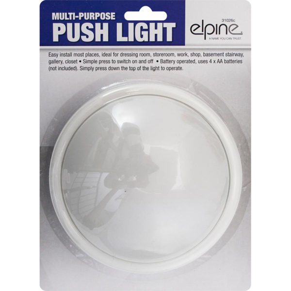 ELPINE MULTIPURPOSE BATTERY OPERATED PUSH LIGHT