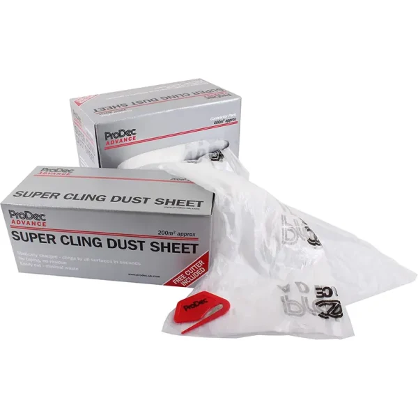 PRODEC ADVANCE SUPER CLING DUST SHEET 4M X 50M