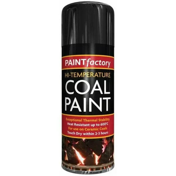 PAINT FACTORY HIGH TEMPREATURE COAL PAINT 400ML