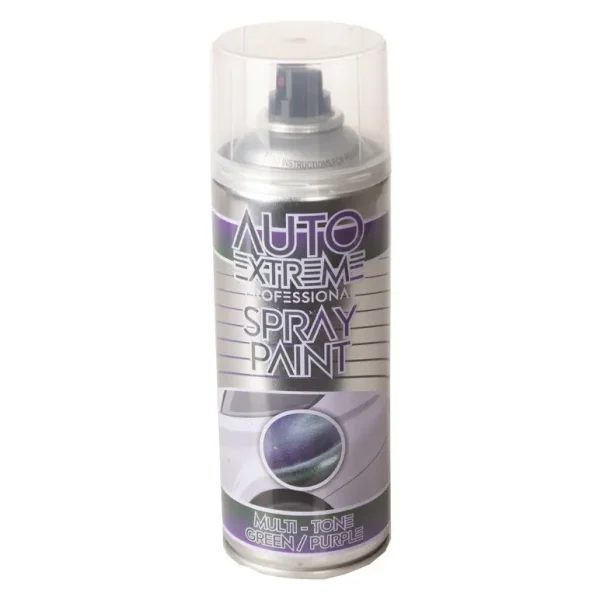 AUTO EXTREME 2 TONE SPRAY PAINT 400ML - GREEN / PURPLE