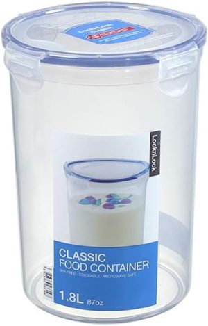 LOCKNLOCK CLASSIC FOOD STORAGE ROUND CONTAINER 1.8L