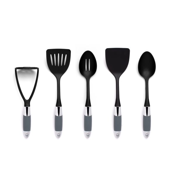 SABICHI HADEN PERTH NO SCRATCH 5 PCS NYLON KITCHEN UTENSIL SET