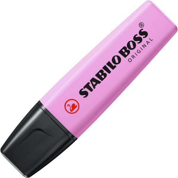 STABILO BOSS HIGHLIGHTER PASTEL FROZEN FUCHSIA PINK 10/PK