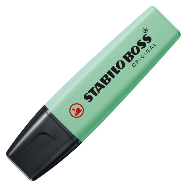 STABILO BOSS HIGHLIGHTER PASTELHINT OF MINT PACK OF 10