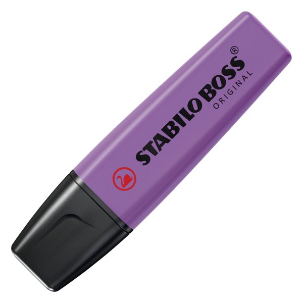 STABILO BOSS ORIGINAL HIGHLIGHTER LAVENDER PACK OF 10