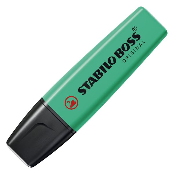 STABILO BOSS ORIGINAL HIGHLIGHTER TURQUOISE PACK OF 10