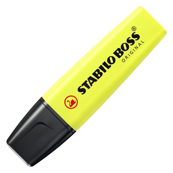 STABILO BOSS ORIGINAL HIGHLIGHTER BYELLOW PACK OF 10