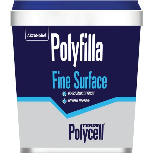 POLYCELL POLYFILLA FINE SURFACE FILLER 1.75KG