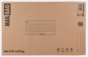 COUNTY BROWN LARGE KRAFT MAIL BAGS PACK OF 25