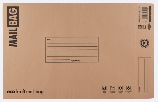 COUNTY BROWN LARGE KRAFT MAIL BAGS PACK OF 25