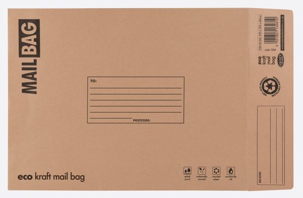 COUNTY BROWN MEDIUM KRAFT MAIL BAGS PACK OF 25