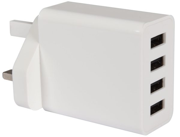 MERCURY USB CHARGER 4A 4 PORT