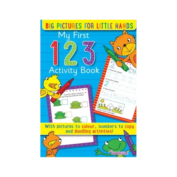 MY FIRST A4 LEARN TO WRITE ABC/123/SHAPES ACTVITY BOOK