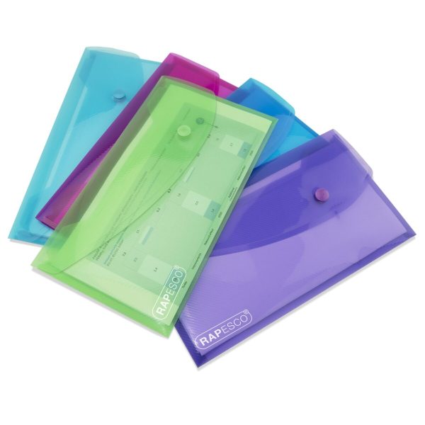 RAPESCO DL ASSORTED POPPER WALLETS PACK OF 5