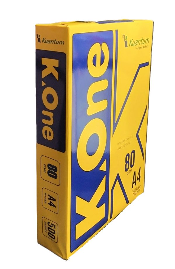 K ONE A4 COPIER PAPER 500 SHEET 80 GSM