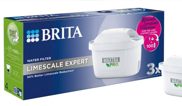 BRITA MAXTRA PRO LIMESCALE EXPERT WATER FILTER CARTRIDGES PACK OF 3