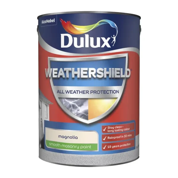 DULUX WEATHER SHIELD AWP SMOOTH MAGNOLIA 5L