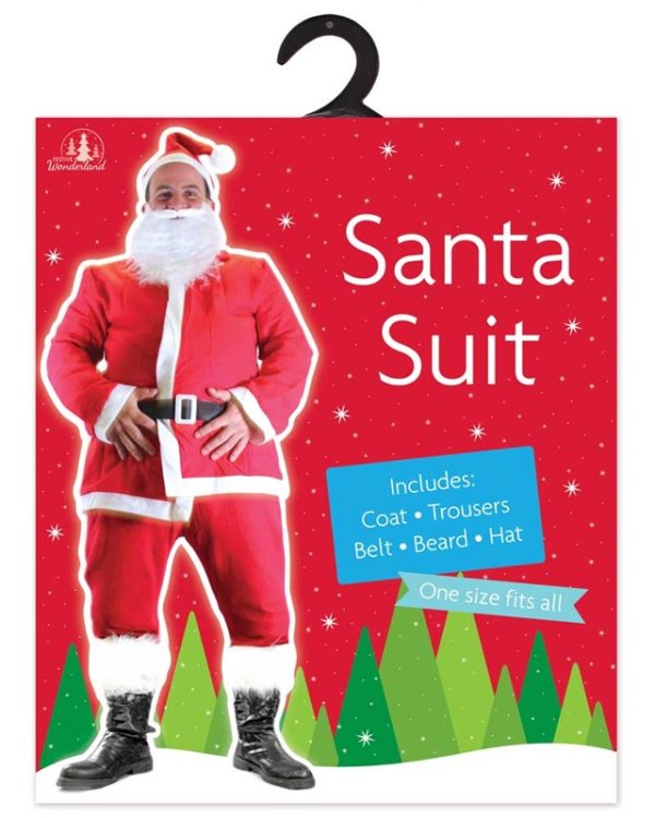 FESTIVE WONDERLAND CHIRSTMAS SANTA SUIT