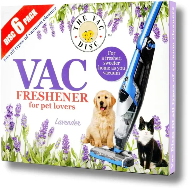 EXTRA STRENGTH LAVENDER PET VAC FRESHNER 6 DISC