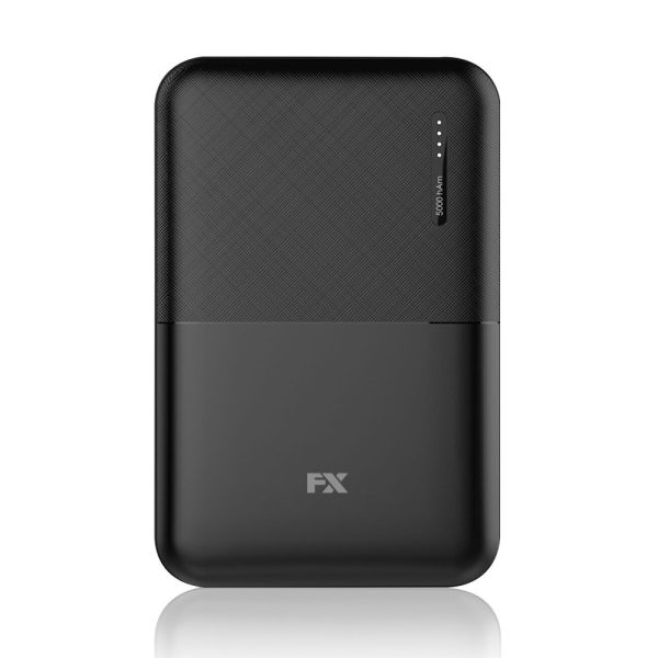 FX BLACK 5000MAH POWER BANK