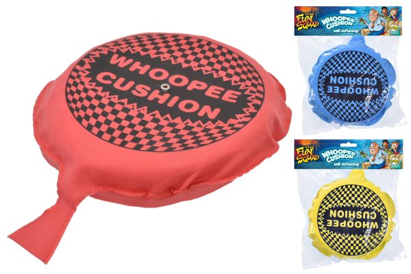 THE FUN SQUAD SELF-INFLATING 8 INCH WHOOPEE CUSHION