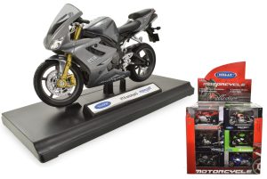 WELLY DIE CAST MOTORBIKE IN BOX 16.5CM