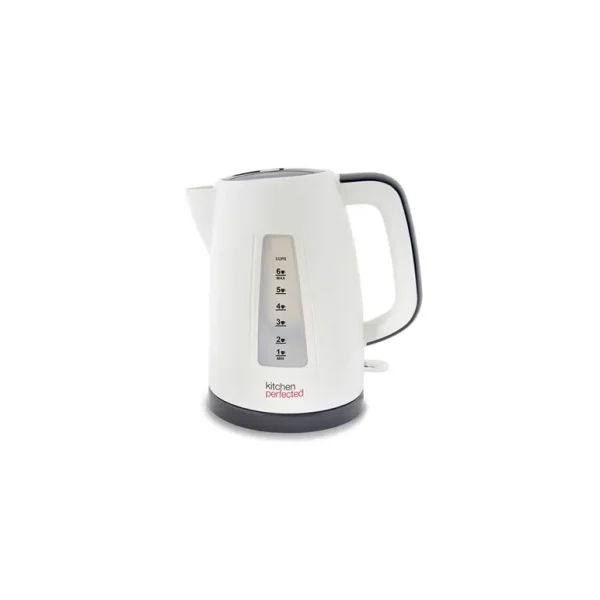 KITCHEN PERFECTED ECO-FRIENDLY FAST BOIL CORDLESS KETTLE CREAM 1.5LTR