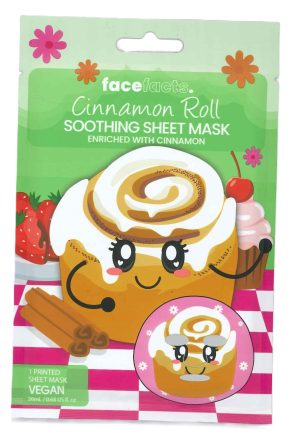 FACE FACTS PRINTED SHEET MASKS BANANA BREAD & CINNAMON ROLL 20ML