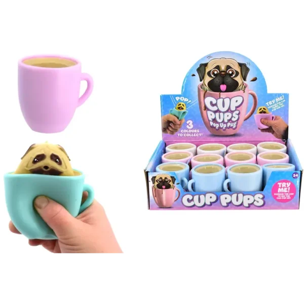 POP UP PUG CUP PUPS TOY