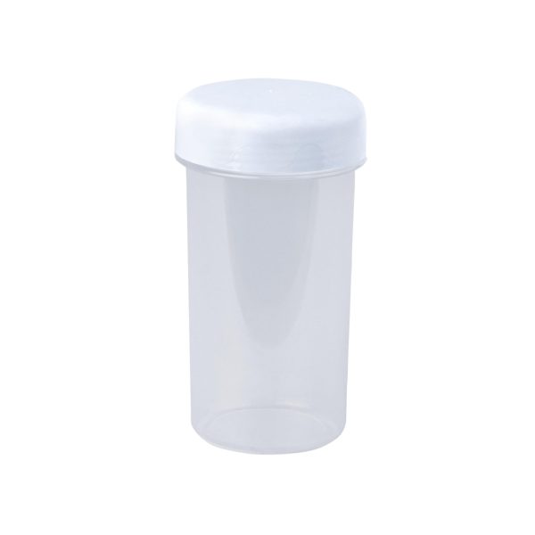 WHAM CUISINE 350ML SCREW TOP BEAKER CLEAR / ICE WHITE (LID)