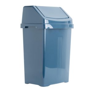 WHAM CASA 50L SWING BIN NAVY BLUE
