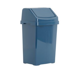 WHAM CASA 15L SWING BIN NAVY BLUE