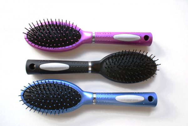 SURE RUBBER PAD HAIR BRUSH