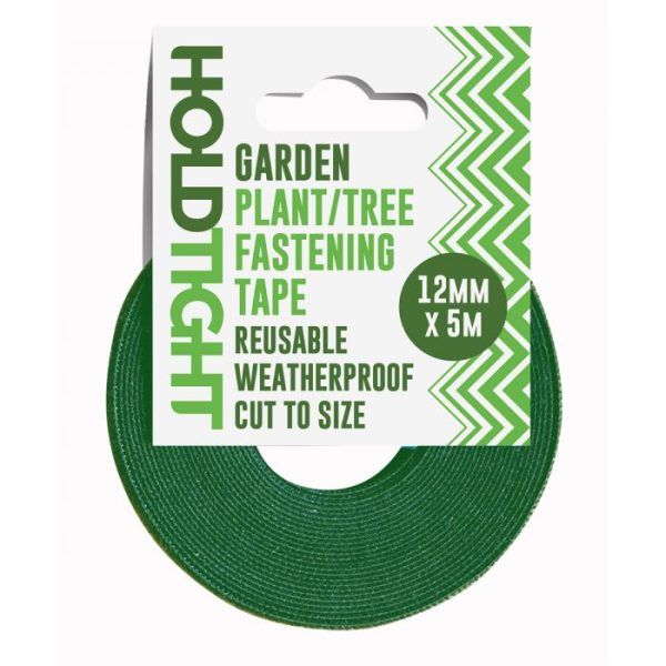 HOLDTIGHT GARDEN / PLANT TREE FASTENING TIE / TAPE 12MM X 5M