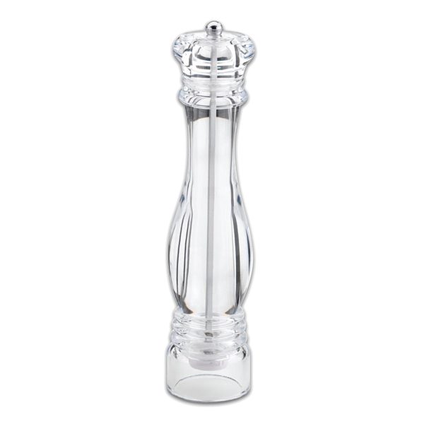 G-MILL CLEAR ACRYLLIC PEPPER MILL GRINDER 17CM