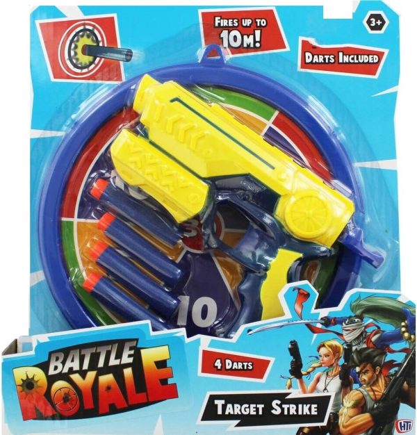 BATTLE ROYALE TARGET STRIKE DART GUN GAME