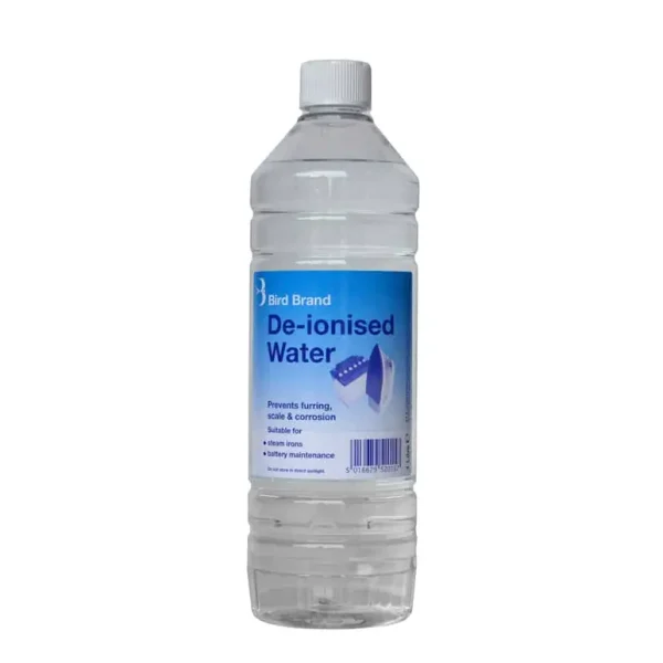 BIRD BRAND DE-IONISED DISTILLED NATURAL WATER 1LTR