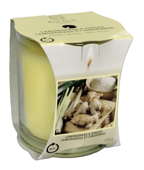 BALTUS LUXURY LEMONGRASS & GINGER CANDLE 170GM