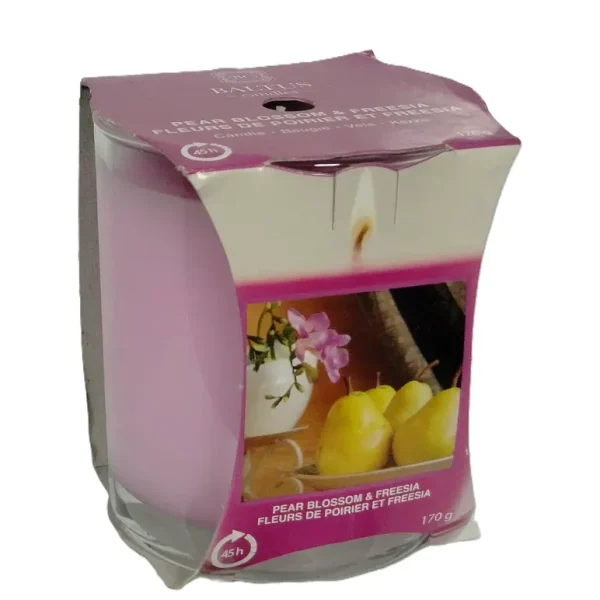 BALTUS LUXURY PEAR BLOSSOM & FREESIA CANDLE 170GM