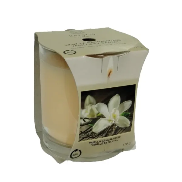 BALTUS LUXURY VANILLA SANDALWOOD CANDLE 170GM